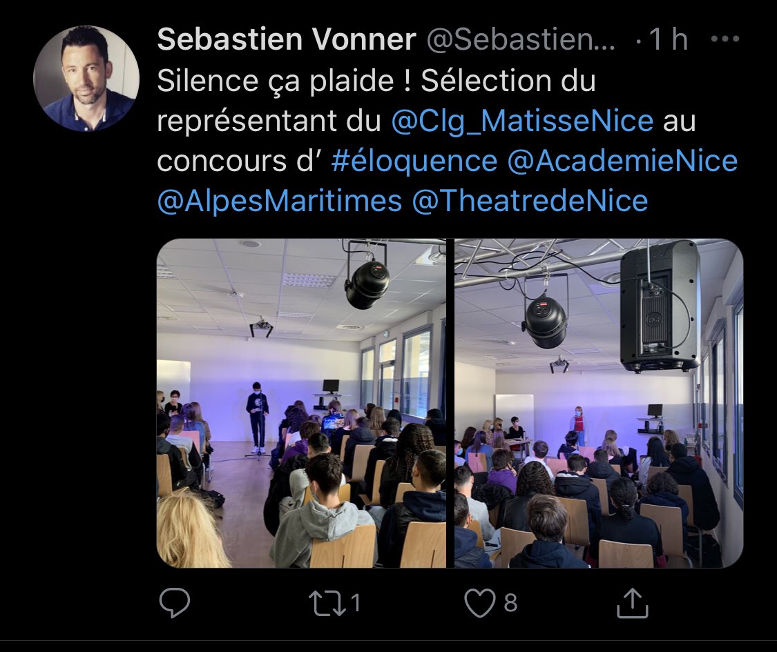 Fcpe06's tweet photo. 🗣 #concoursdeloquence la grande finale pr les élèves du @Clg_MatisseNice
#MatisseLive #CollegeHenriMatisse #EAC #oral #éloquence #180secondespourconvaincre @AcademieNice @DAAC_nice @AlpesMaritimes @TheatredeNice
🤩👏👇👇👇 https://t.co/AuPuQXnJrw