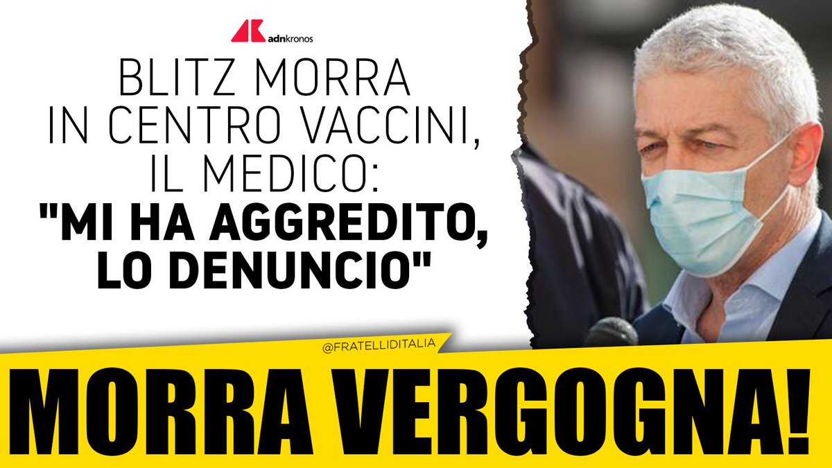 Le parole del dirigente Asp Mario Marino all'Adnkronos, sul "blitz" del Presidente della Commissione Antimafia Nicola Morra, sono gravissime. Morra si vergogni e si dimetta immediatamente!
👉 bit.ly/2PfNSOG