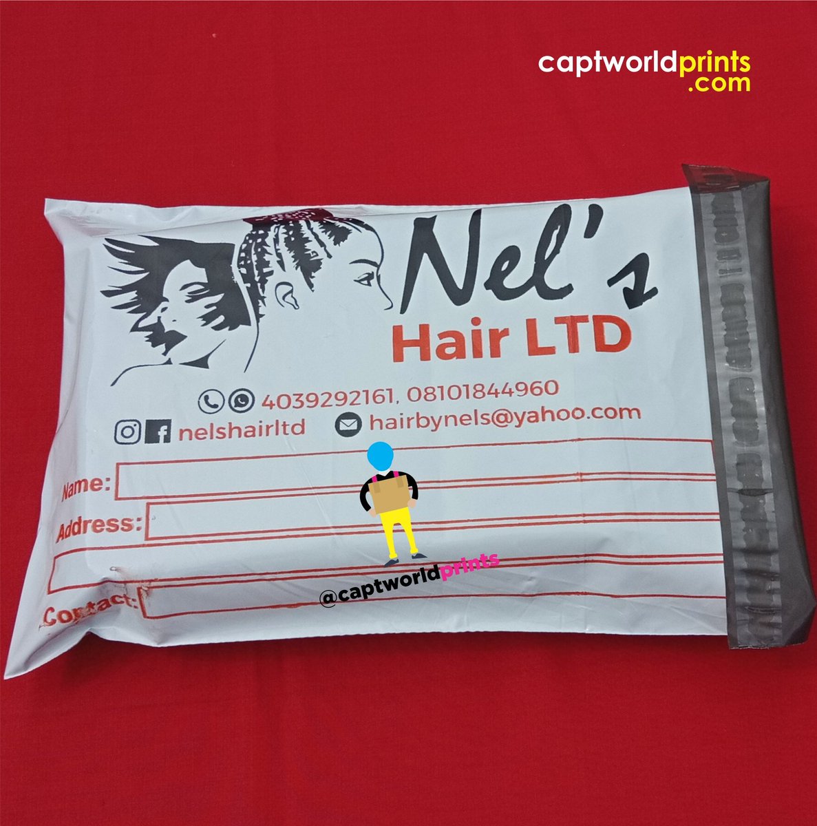 CaptworldPrints's tweet photo. We produce lovely Nylons and Mailer Bags 💕 
#nylonbags #AdekunleGold Don Jazzy #mailerbags https://t.co/HkmNbjUXwz