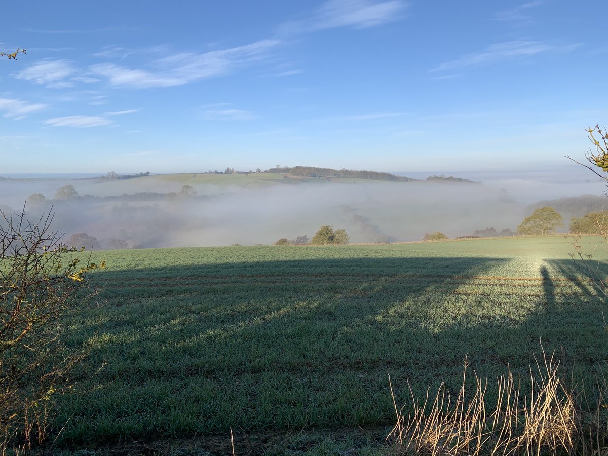 Shearaa's tweet photo. ⁦@Hudsonweather⁩ beautiful morning near Bulmer village in North Yorkshire https://t.co/R8ZF88k9HZ