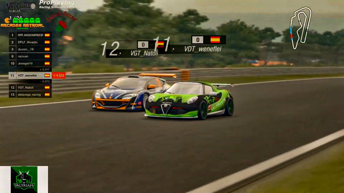1ª de la repesca del #FPChampionship debut de nuestro compi <a href="/VDT_David/">David</a>: una sudadísima P6, lo mejor no es la posición, es leer su tweet post-carrera💚

@VDT_weneflei P10 después de un error en boxes🤷‍♂️#cosasdelascarreras

#ValyrianDrivers #GTSport #granturismosport #Simracing