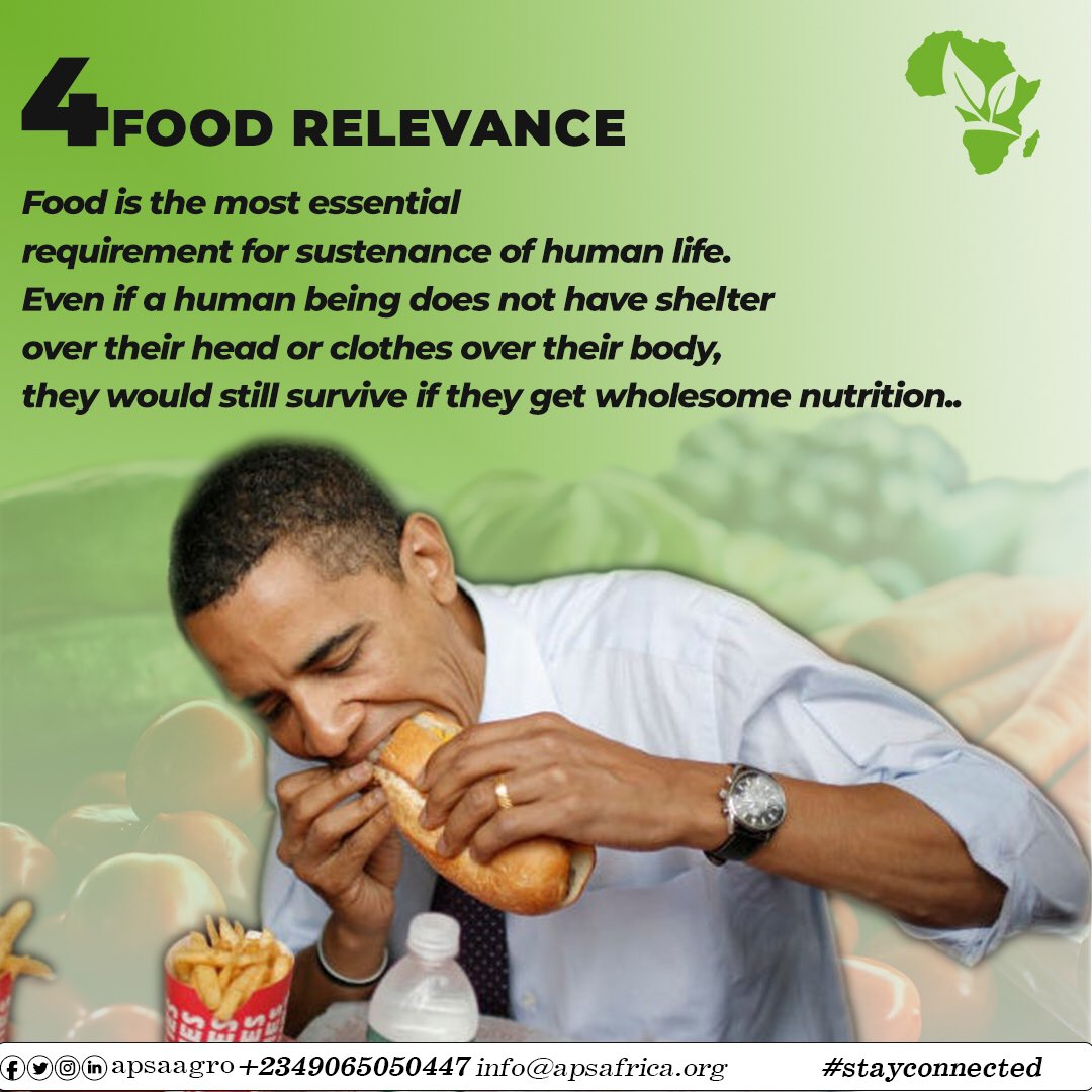 APSAagro's tweet photo. Food can’t go out of business and that’s a fact. #foodrelief #foodjobs #foodie #business #smallbusiness #Entrepreneurship #socialmedia #entrepreneur https://t.co/shM3gpxSyY