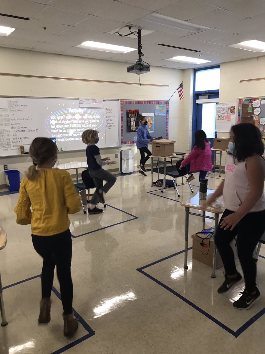 First week of student led morning meeting in our classes- missed this joy and laughter!