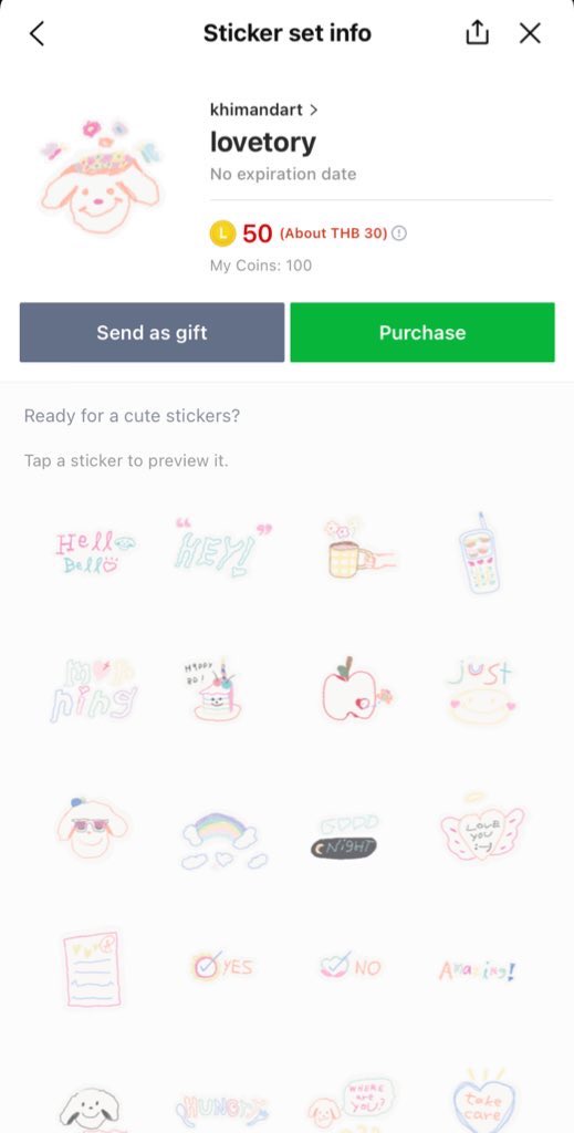 ทุกคน 👍🏼❗️✂️ เค้ามาแจกสติ๊กเดอร์ไลน์ lovetory ของเค้าเอง รีทวิตได้เลย ไม่มีใครเอา เค้าก็ใช้เอง ส่วนใครที่ไม่อยากพึ่งดวง เสิร์จหาคำว่า lovetory หรือ khimandart ได้เลยค่า ลงอีกรอบค่า

#พื้นที่โปรร้าน 🍄⚽️ #ร้านฟอร์บอท 🏀🦋🏸