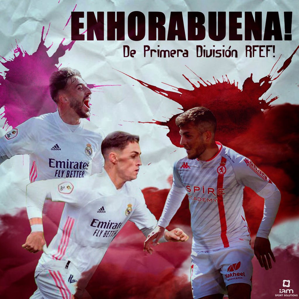 ¡Estarán en Primera División RFEF! 🏅
Enhorabuena <a href="/pipo_rrj/">Pipo Ramos Jiménez</a> <a href="/MarioGila00/">Mario Gila</a> <a href="/GuillemRodrgue2/">Guillem Rodríguez Martínez</a> por la clasificación a la nueva categoría 🏆
#Pipo7️⃣ #MG4️⃣ #GR2️⃣ #IAmPlayers