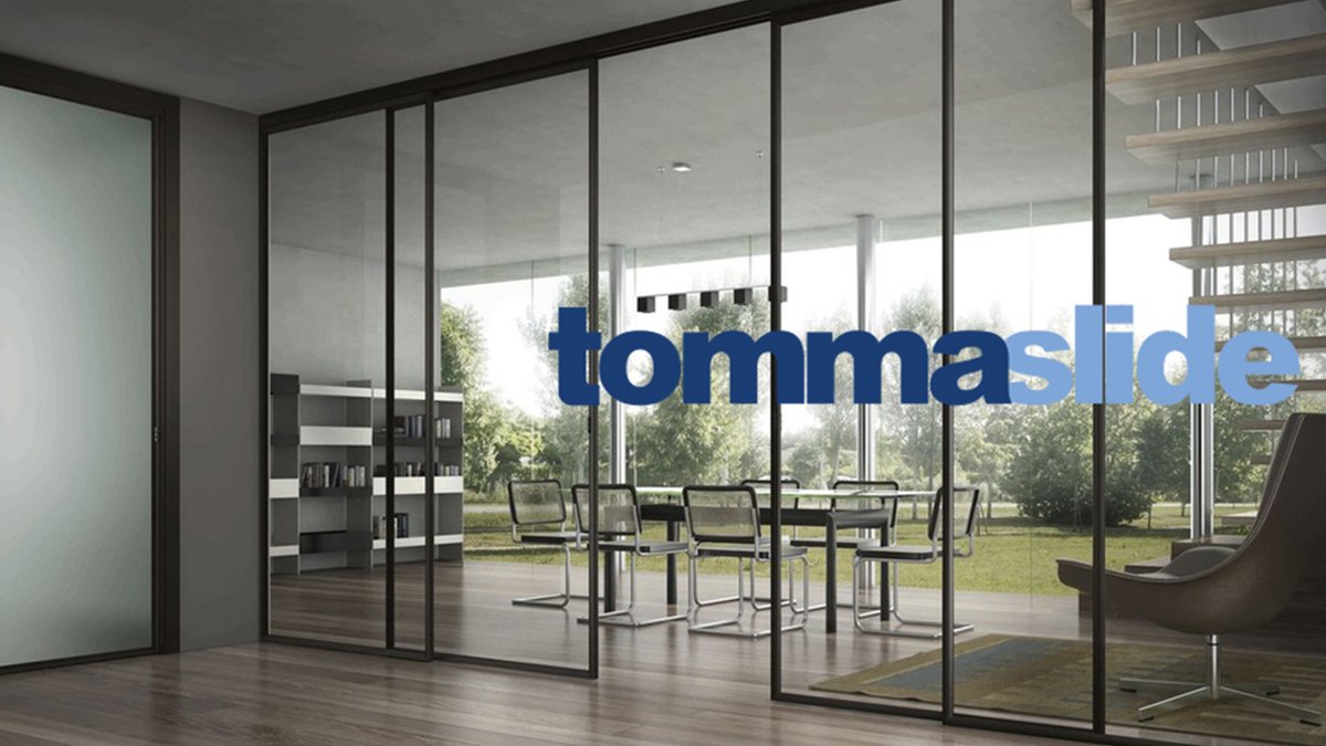 Tommaslide is a modern designed top hung sliding door system that can be operated with a weightless fingertip effort, producing a consistently smooth operating lifecycle.

To find out more about Tommaslide follow the link - ow.ly/jOZf50E4Wni