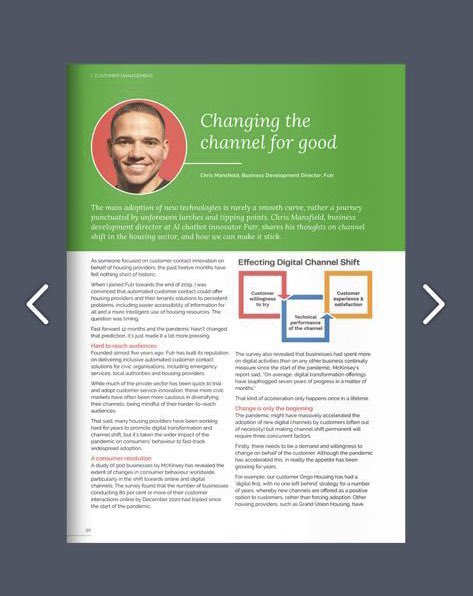 kitty_hadaway's tweet photo. Our Chris talks about customer contact innovation in pg 50 of this months’ @housingtech Mag

Great read, touching on #ChannelShift and the #ConsumerRevolution of the past several months! 📖 💯 

@futrcorp #UKHousing https://t.co/M2WRuskvDi