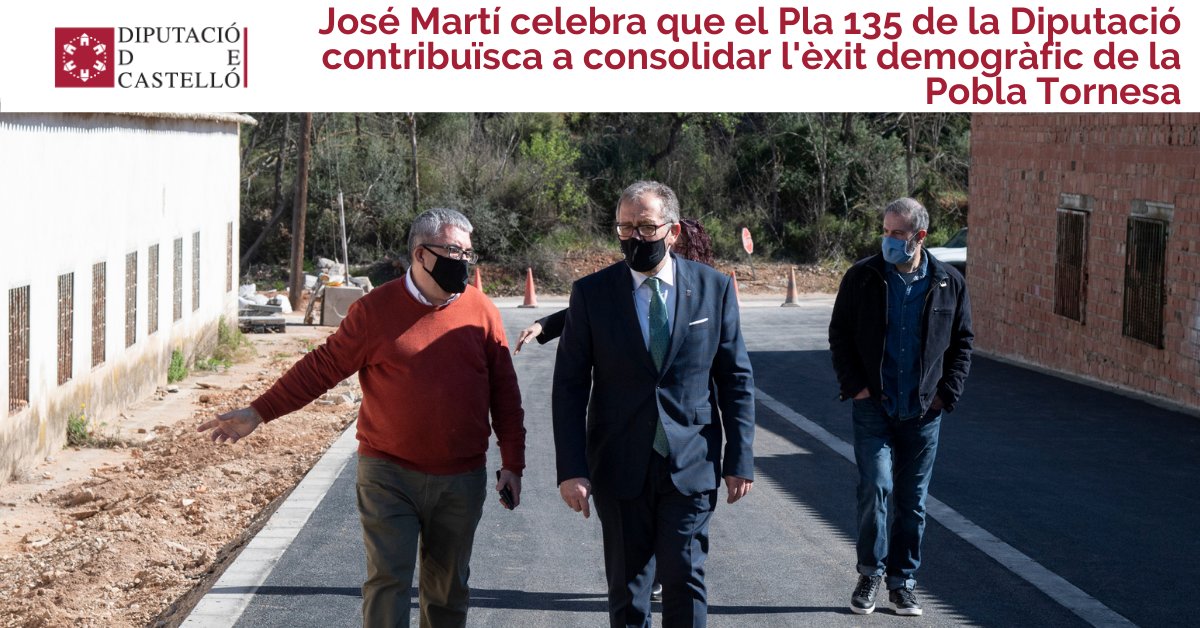 dipcas's tweet photo. 🤝La Diputació reforça el treball amb els municipis de la província per a ampliar el nombre i la qualitat dels serveis i millorar l’atractiu de residir als pobles. 

#Reactivem135 #ReactivemObres 

ℹ https://t.co/DE9JjHxK50 https://t.co/384KE6oV9Y