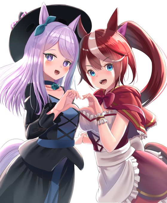 テイオーとマックイーン!!
 #ウマ娘 