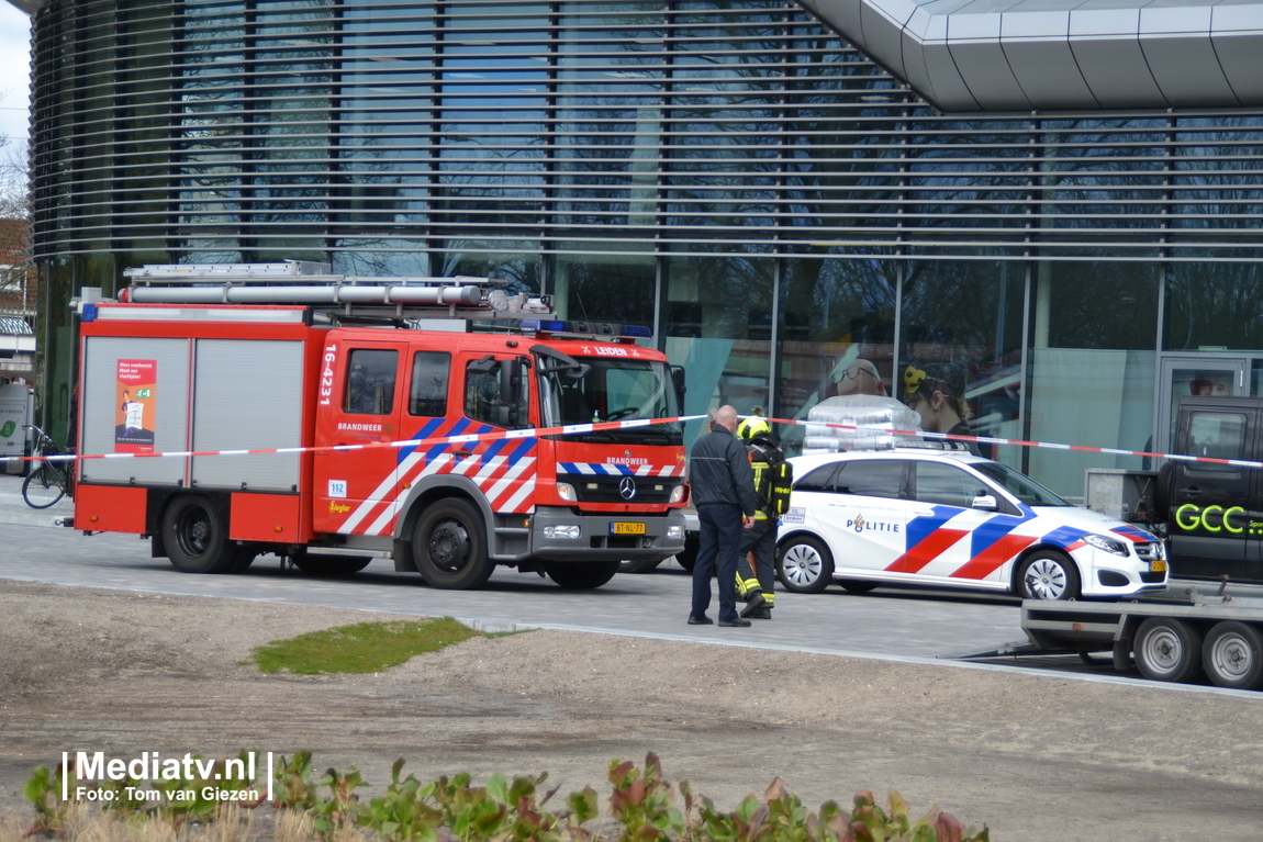 Melding brandweer Bètaplein Leiden