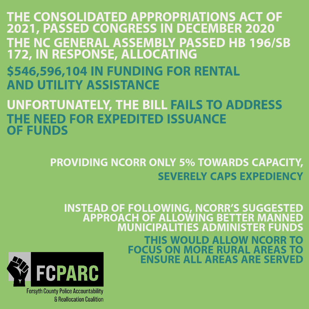 TriadAbolition's tweet photo. Learn about 2021 Covid-19 Response and Relief (NC HB 168), and sign the letter for more accessible relief. (part 2 or 2)
Sign the letter --> https://t.co/P0Pa4NUD6u
#HB168 #NC #NorthCarolina https://t.co/KGkhkx6Iyu