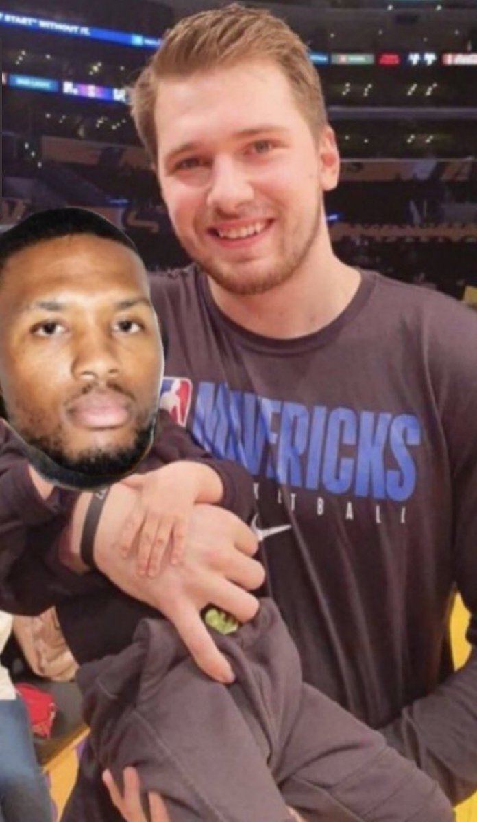 Mik3_Johnson's tweet photo. @Navtreaks @trailblazers Luka > Dame and I’m muting this convo 🤡 https://t.co/zTwWp9hY5T