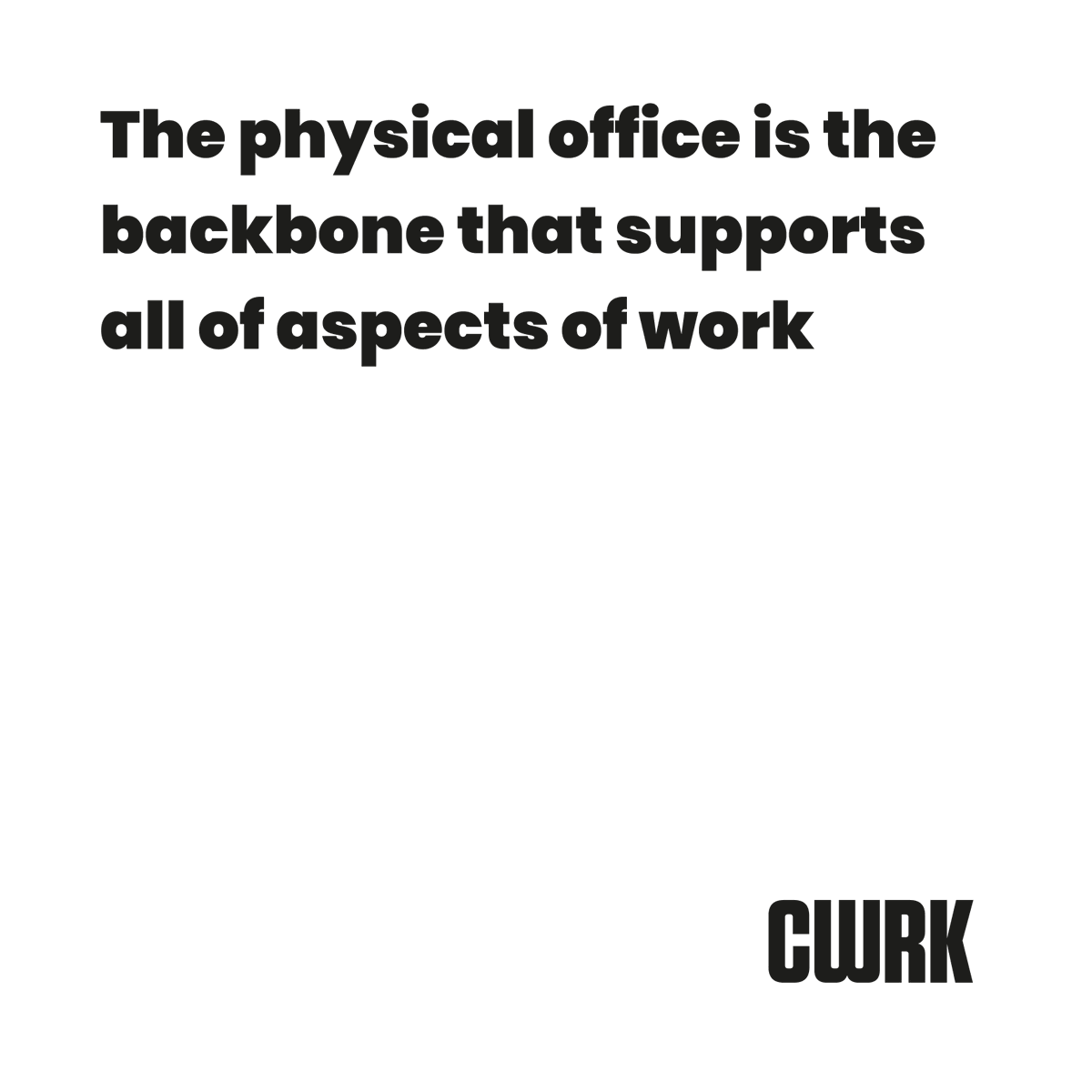 Encouraging individual expression. Promoting positive relationships. We are CWRK.

wearecwrk.co.uk

#coworking #mondaymotivation #officespace #collaboration #flexibility