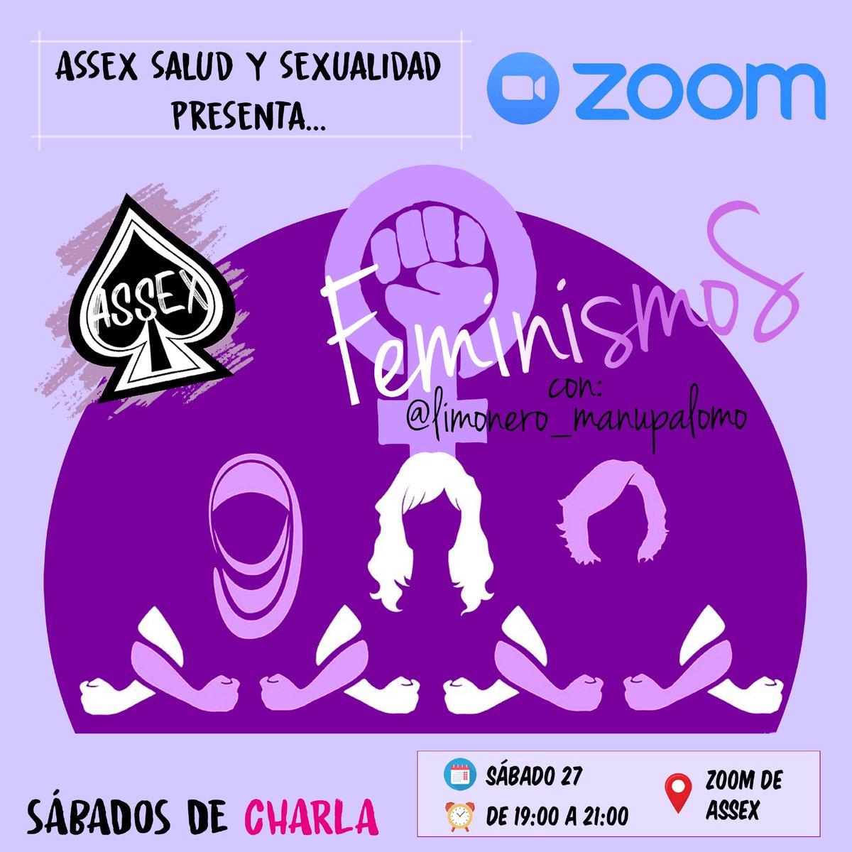 _assex_'s tweet photo. Los #sabadosdecharla en #assex ya son un clásico, no has venido a ninguno? Este es el momento 🔜Mándanos un #md https://t.co/8Fzkp1GJ5T