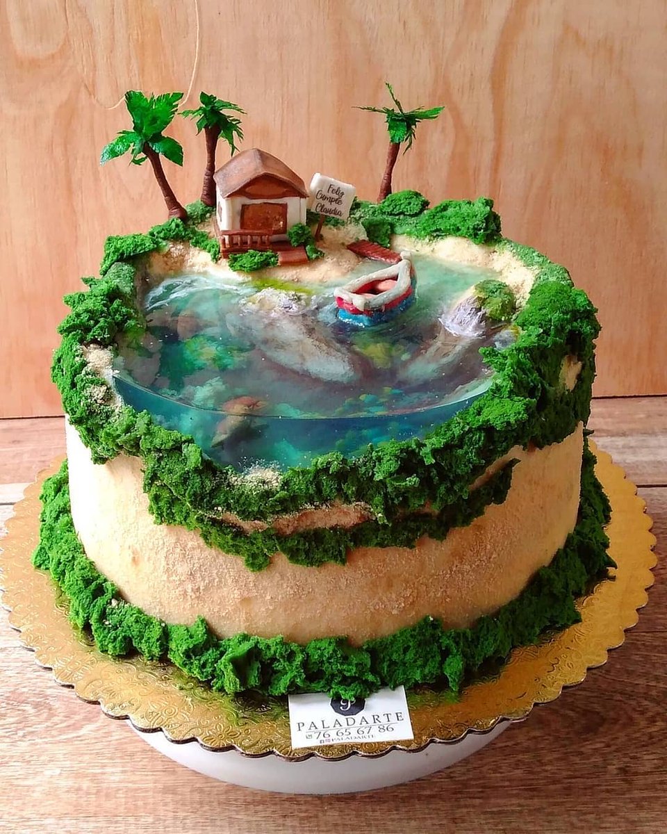 When cake becomes art 🎂
 📷 paladarte
 #cake #cakes #cakeideas #cakegram