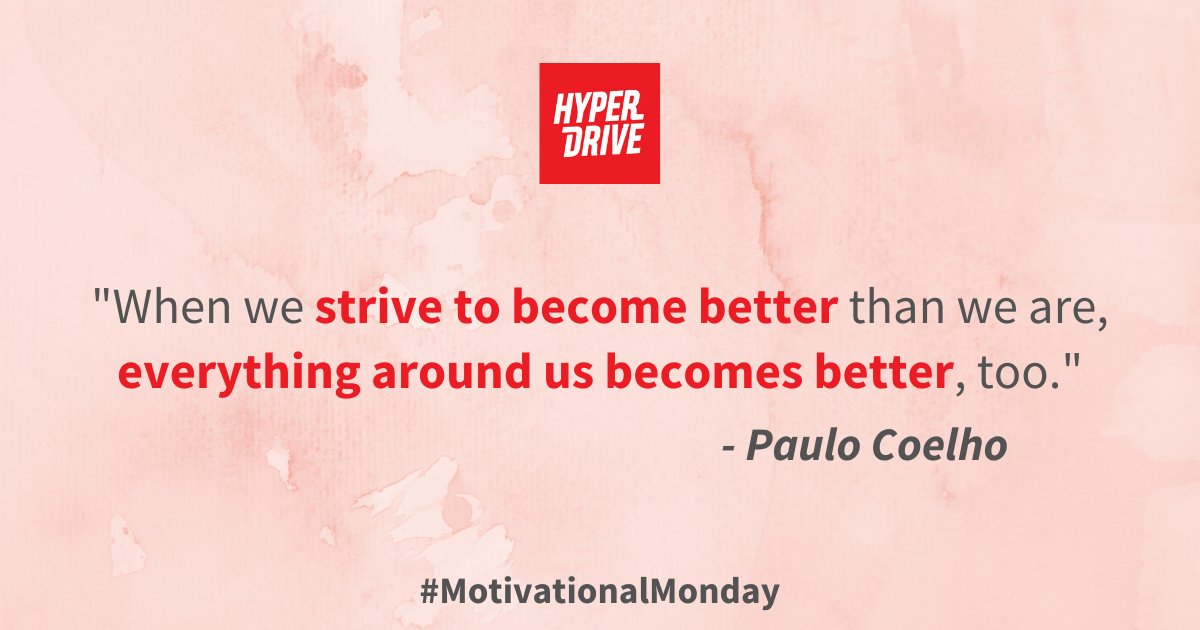 HyperdriveAgile's tweet image. You are your greatest catalyst for change. When you grow and make the conscious effort to become a better version of yourself, personally or professionally – the world changes around you. #MondayMotivation #ImprovingSelf