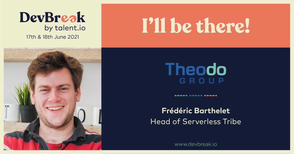 DevBreak21's tweet image. We&apos;re so pleased to announce 4 new fantastic speakers who will be joining us at #DevBreak21: @javivelasco from Vercel, @JessyHanzo from @Airbus, Frédéric Barthelet from Theodo and Sebastien Besnier from Deepgram. Happy Monday everyone! #DevBreak #talentio