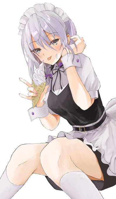 咲夜さん休憩中 