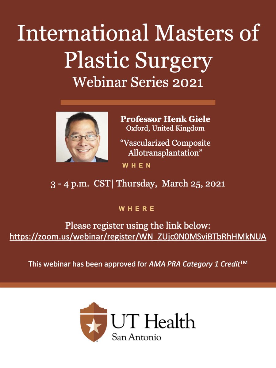 UT Health San Antonio Plastic Surgery tweet media