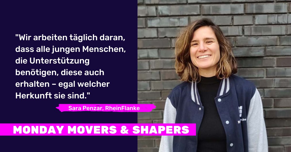 weshape_world's tweet photo. Helloooo MONDAY, weiter geht's mit unseren #MoversAndShapers! Heute berichtet Sara von @RheinFlanke über die sportbasierte Jugend- und Bildungsarbeit des Vereins. Hier entlang: https://t.co/fLk9CY7pdv 

#LetsShapeTheWorld #gemeinsamstark #gemeinsamstärker #rheinflanke #hangar1 https://t.co/ISy79RZzVU