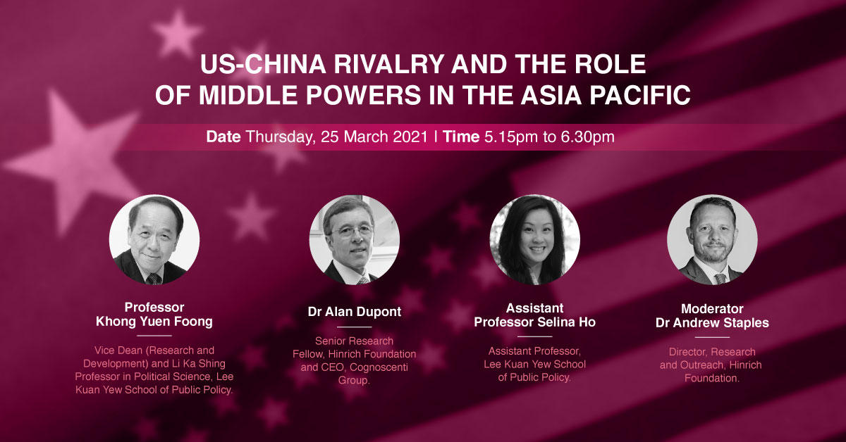 LKYSch's tweet photo. How can the middle powers caught in between the US-China rift turn the game around? Catch our experts from #LKYSPP and Hinrich Foundation as they join the panel at our upcoming webinar to delve into the roles these middle players can play: https://t.co/DJfiIJ4L8Z https://t.co/N9U0fir8Pk