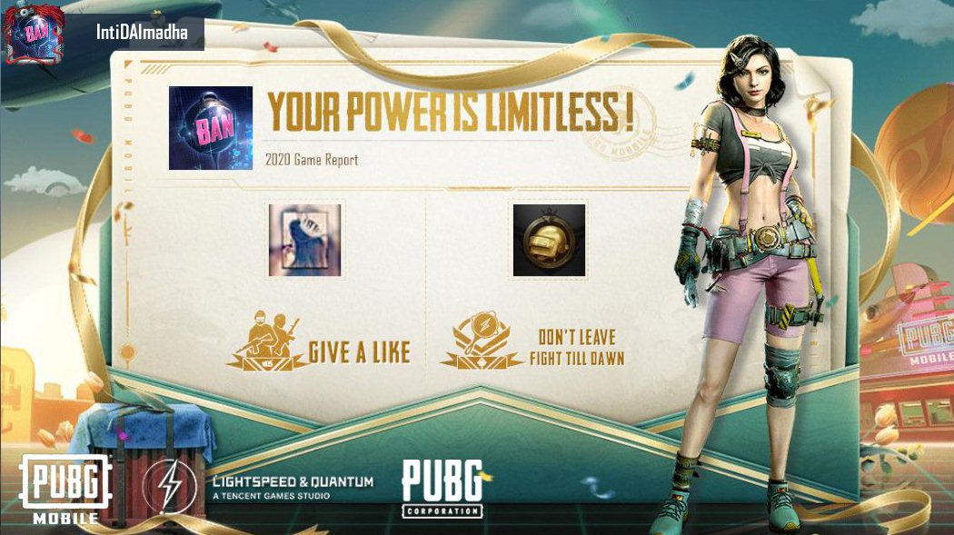 inti3's tweet photo. Log in to PUBG MOBILE to see your annual recap! https://t.co/naaV6HjP1V https://t.co/AbCTSzh2Vd