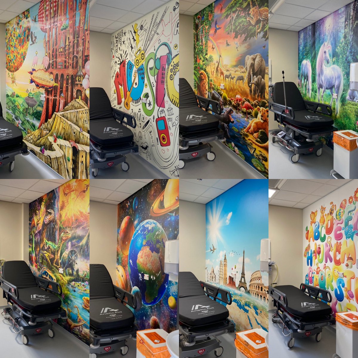 EdBarnsley's tweet photo. The day has finally arrived! Our new ED &amp; CAU department is now open!! This has been an amazing development, involving staff, patients, parents &amp; carers. #barnsleyhospital #paediatrics #NHS https://t.co/Qey0dRMEOA