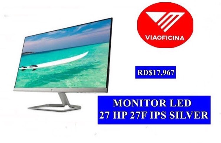 ViaOficina's tweet image. • Panel IPS vívido
• Tamaño de la pantalla: 27 pulgadas.
• Resolución: 1920 x 1080.
• Retroiluminación LED.
• Paso de píxeles: 0.012 in.
• Brillo: 300 cd/m2
• Dos (2) HDMI
• Un (1) VGA (D-sub).

Para más información ☎️:829-498-4984/ 809-710-2084

#monitorled #monitorhp
