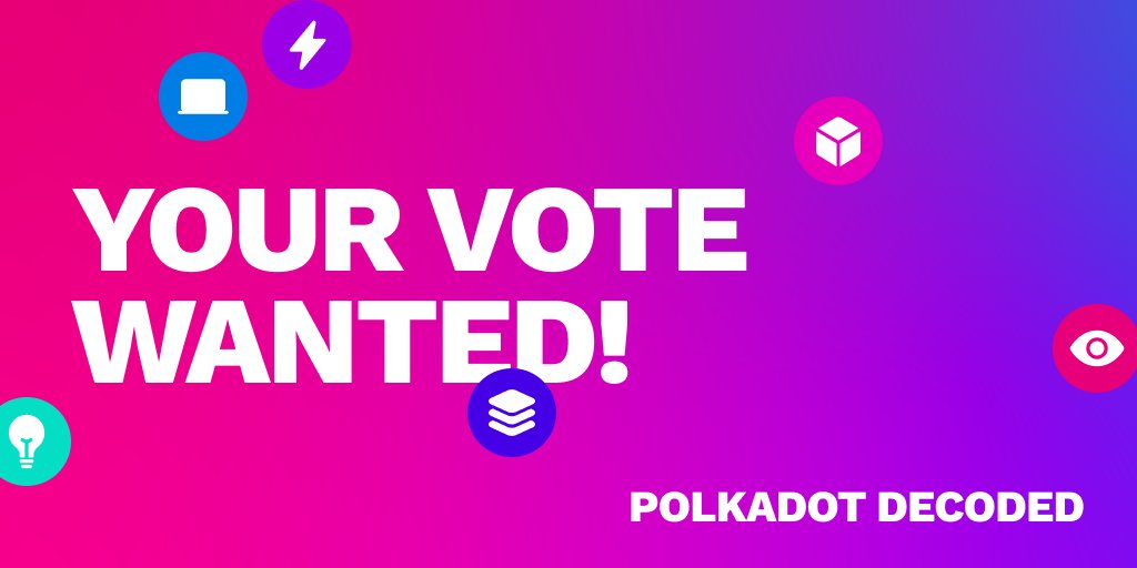 AstarNetwork's tweet photo. Excited to announce that Plasm is on the list of potential presentations at this year's @Polkadot Decoded. Support our talk about Interoperable Smart Contract and Bridges under the Polkadot in action by voting before April 4th. Every vote matters 👉 https://t.co/zKHH7gHclD https://t.co/bETbPuGndj