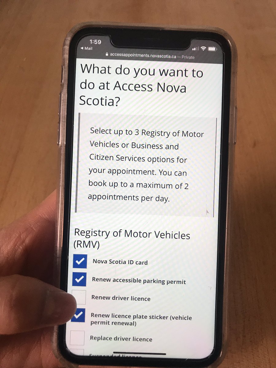 Service Nova Scotia tweet media