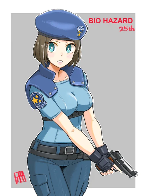 バイオハザード25周年!!やっぱセクシー担当のジルが大好き!#REBH25th 