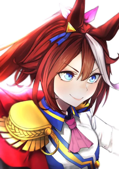 トウカイテイオーを描きました😁 