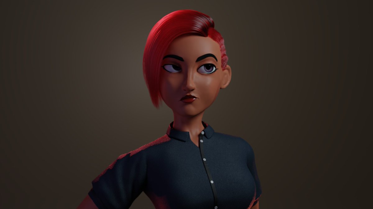 danxmn's tweet photo. A silent disapproval of your....shenanigans.

#blender #Blender3d #b3d #characterart #characterdesign #3dart https://t.co/km9uEpIS6z