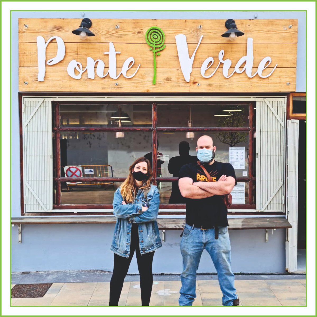 LoversPonte's tweet photo. Hoxe presentámosvos a Ponteverde.  👋
Unha tenda de alimentación que volve ao produto local, coidado e próximo. 🥰
Recomendación 𝗣𝗼𝗻𝘁𝗲𝗟𝗼𝘃𝗲𝗿𝘀: achégache polo seu local en Rúa do Gorgullón, 55 https://t.co/PmV4GU6f0e 
#PonteLovers ❤! https://t.co/4QaBBq7tm1