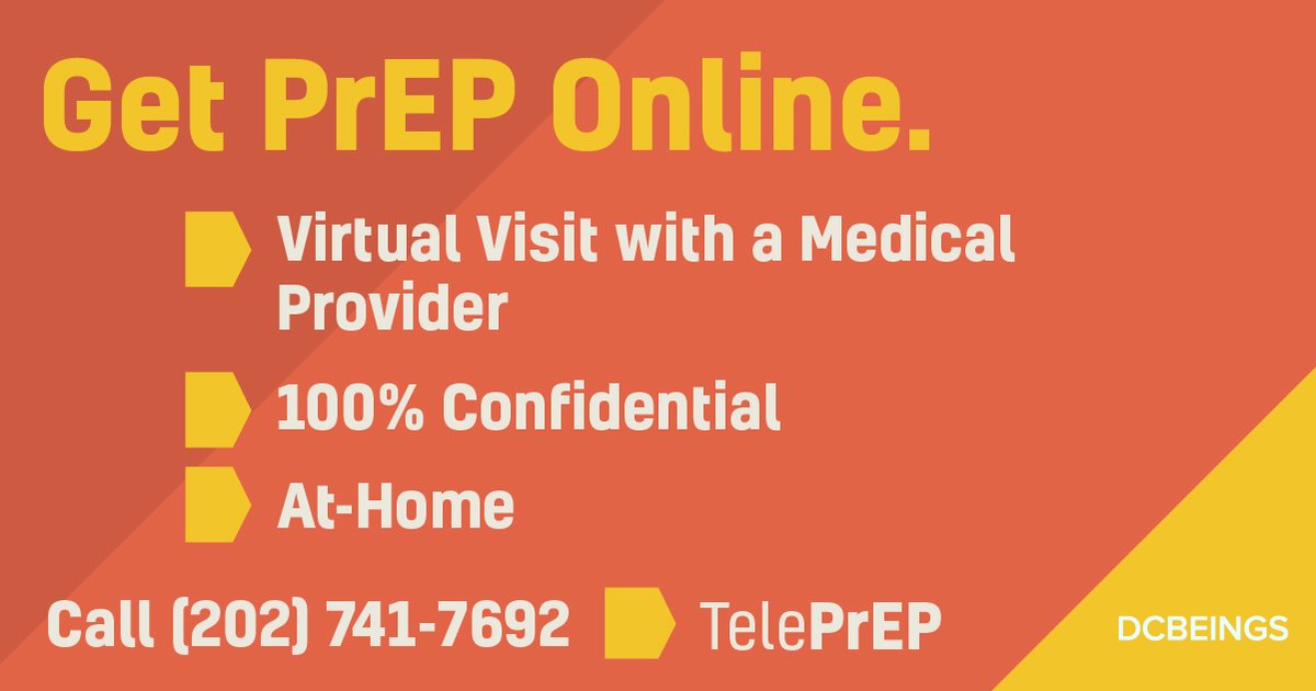 dcbeings's tweet photo. TelePrEP is fast and affordable! 

1️⃣ Book an appointment   
2️⃣ See a doctor on your 📱or 💻
3️⃣ Get PrEP

#TelePrEP #ExplorePrEP https://t.co/QqfU3G6J3G