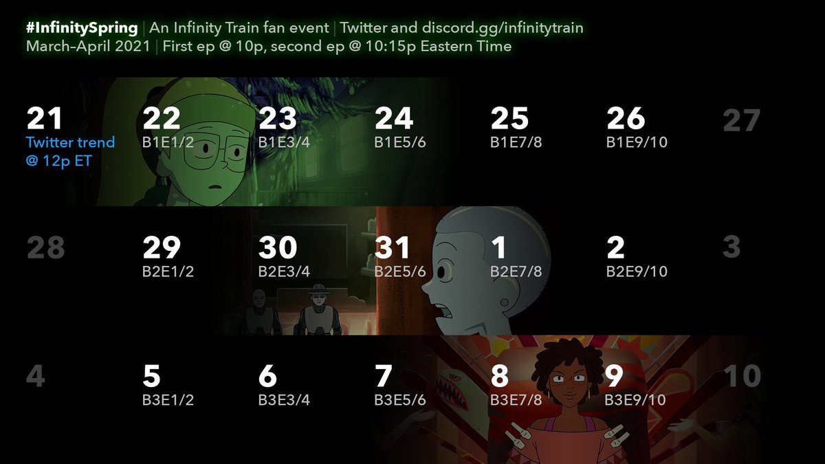 Bernie_the_cat's tweet photo. If you have #HBOMax then start binging #InfinityTrain today in honor of #Infinityspring ,if you watch two episodes a day starting today then youβll be caught up when #InfinityTrainBookFour comes out. If everyone watched it then @hbomax will #Renewinfinitytrain so please watch it. https://t.co/30UzFqIAUL