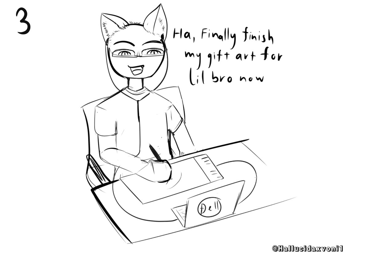 Hallucidaxvoni1's tweet photo. A short comic strip I made myself for the first time
Do not trace or steal pls. Part 1
#artistsproblem
#originalcomicstrip
#doodle https://t.co/5U25Q1k251