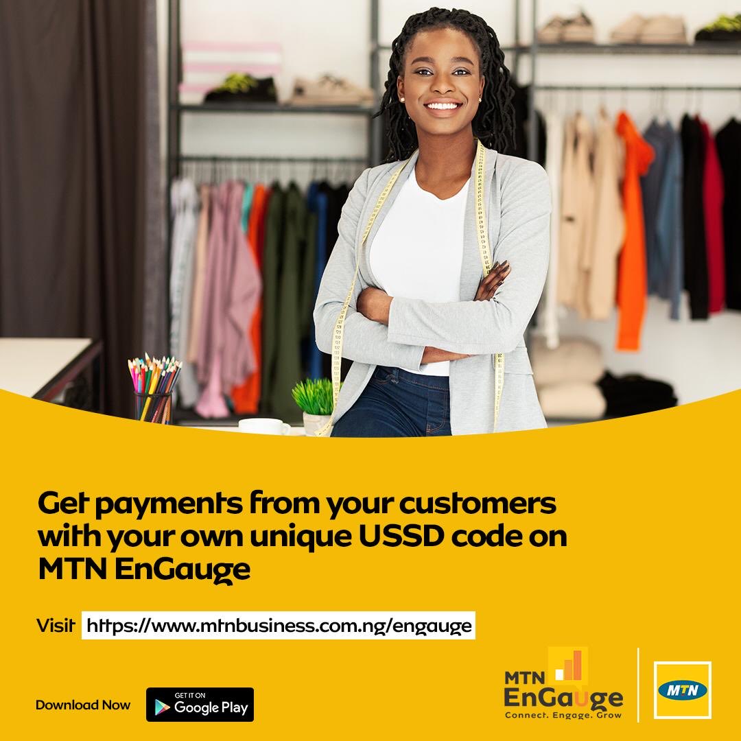 AdebiyiMr1's tweet photo. Yello! Download MTN EnGauge from Google Playstore to secure payments from your customers, send promos/offers, survey/get feedback &amp; more! To know more visit https://t.co/W2PEF86Zah or email LetsTalk.NG@mtn.com #MTNEngauge #YelloPOTD https://t.co/tSQAyRutZu
