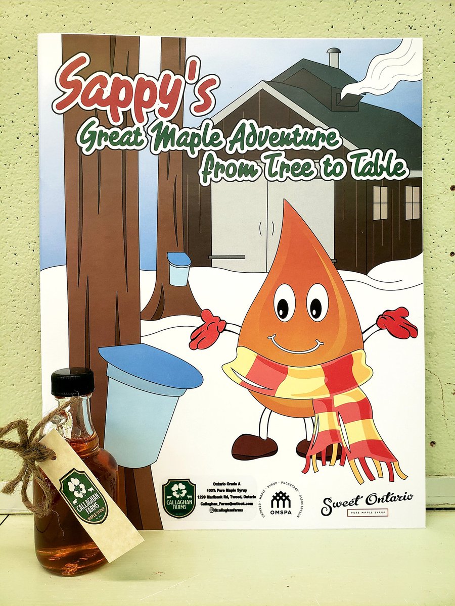 So thankful to Callaghan Farms for helping our kindergarten class learn all about maple syrup with videos, colouring books, samples and answering all of our questions. Our school is so blessed by the support of our community ❤ <a href="/alcdsb_cart/">St. Carthagh Catholic School</a>