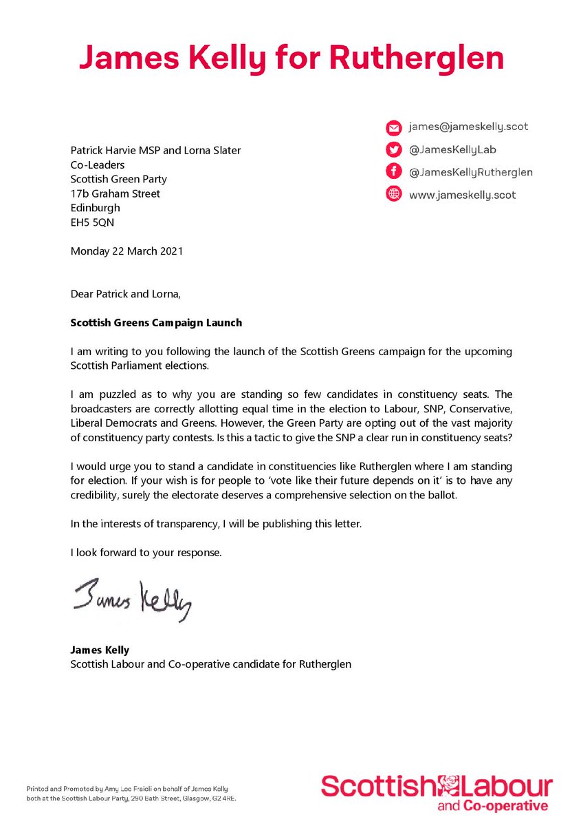 James Kelly tweet media