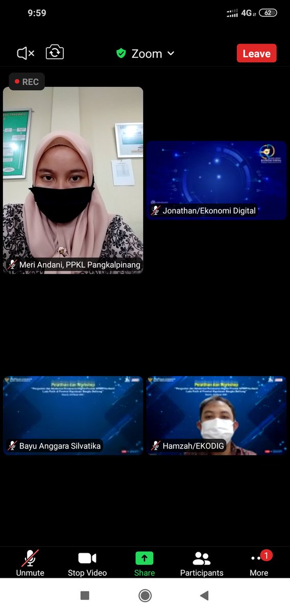 MeriAnd49156658's tweet photo. Webinar dengan tema " Penguatan dan akselerasi pemasaran produk UMKM berbasis lada, putihdi Provinsi. Keo. Bangka Belitung. 
@PENYULUH_COOP 
@dinaskukmbabel 
@BangkaPpkl 

#ppklkemenkopukmri
#ppklprovbabel
#ppklpangkalpinang
#ppklmeriandani
#penyuluhkoperasi https://t.co/4lVsfhA8KE