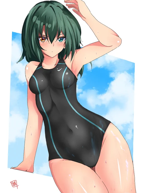 とにかくクールな木曾が描きたかった 