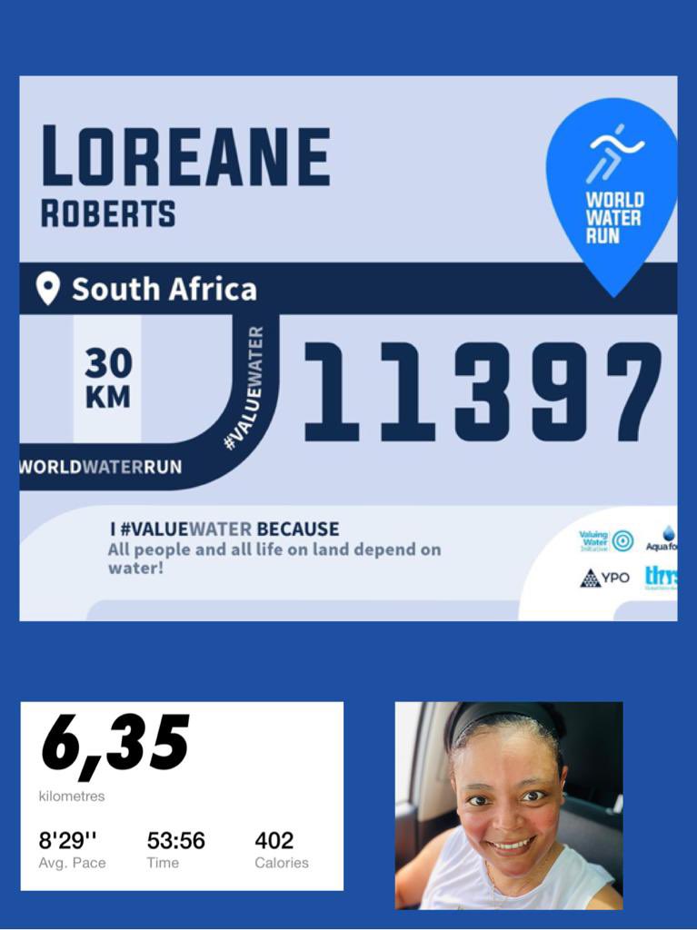 aithne_m's tweet image. What a week. #teamAth has been amazing. We came to the #worldwaterrun with a smaller team and with a goal of 100kms. With yesterday and today’s runs/walks we hit 123,69km. Thank you @minaguli