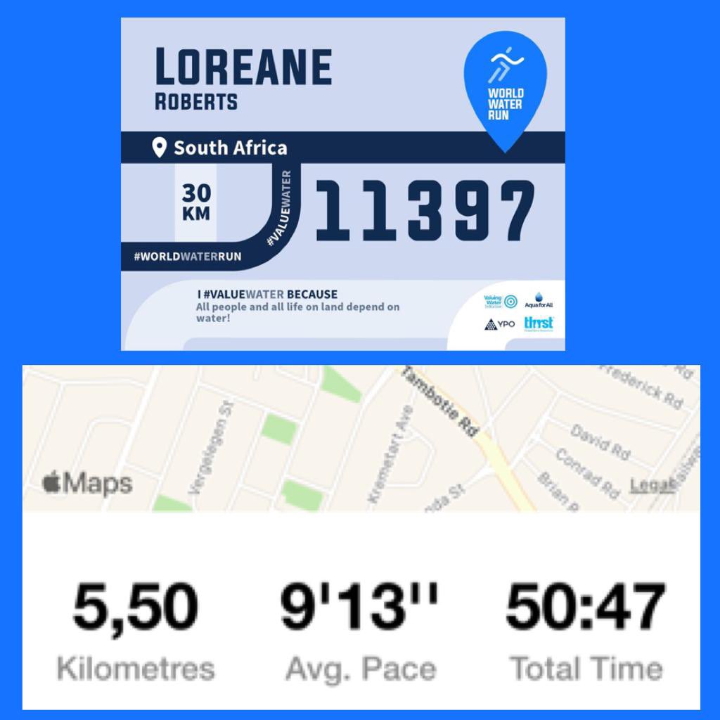 aithne_m's tweet image. What a week. #teamAth has been amazing. We came to the #worldwaterrun with a smaller team and with a goal of 100kms. With yesterday and today’s runs/walks we hit 123,69km. Thank you @minaguli