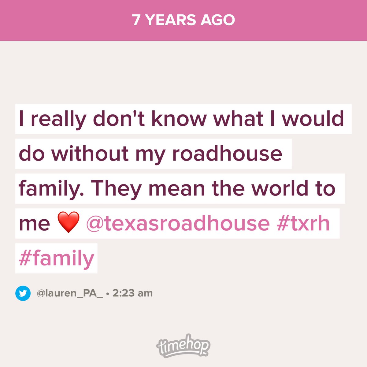 Laur_willi92's tweet photo. @texasroadhouse was my first job. It was the first time I experienced what it was like to have family that wasn’t blood related. I am grateful for Kent Taylor for founding TXRH, and hope he is now at peace ❤️ Prayers to his family and friends https://t.co/dPueNcXDC9