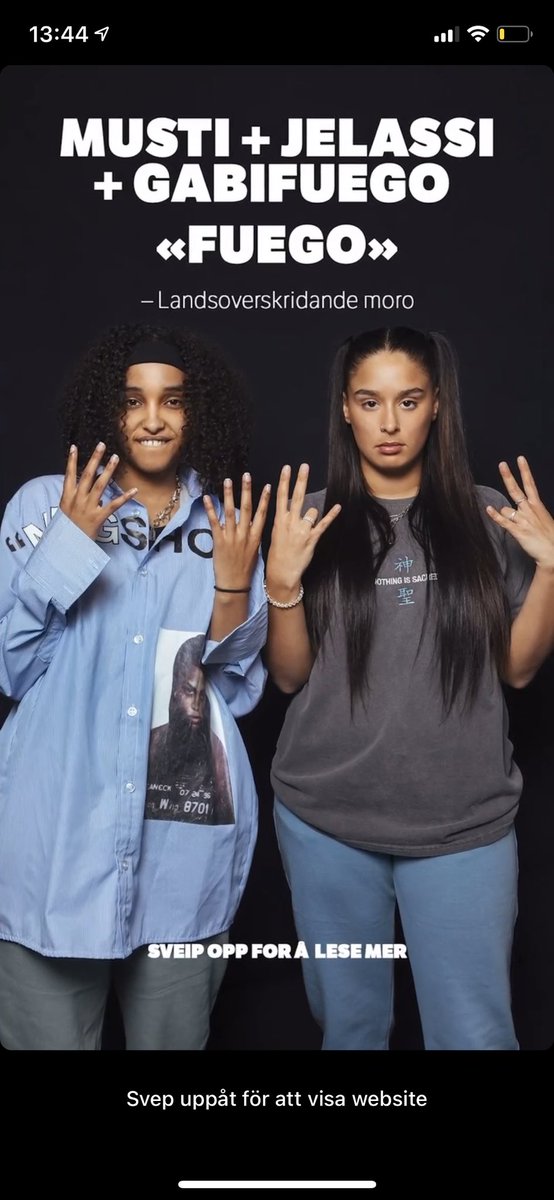 Norsk+Svensk hiphop på TV2 nyheter kl 18.00. Bygga hiphop/rap samarbeten på tvärs av nordiska länder har vart på agendan sedan dag 1. Men viktigast av allllt är att det är två unga tjejer som visar vägen i 2021! Lesss goooo ❤️