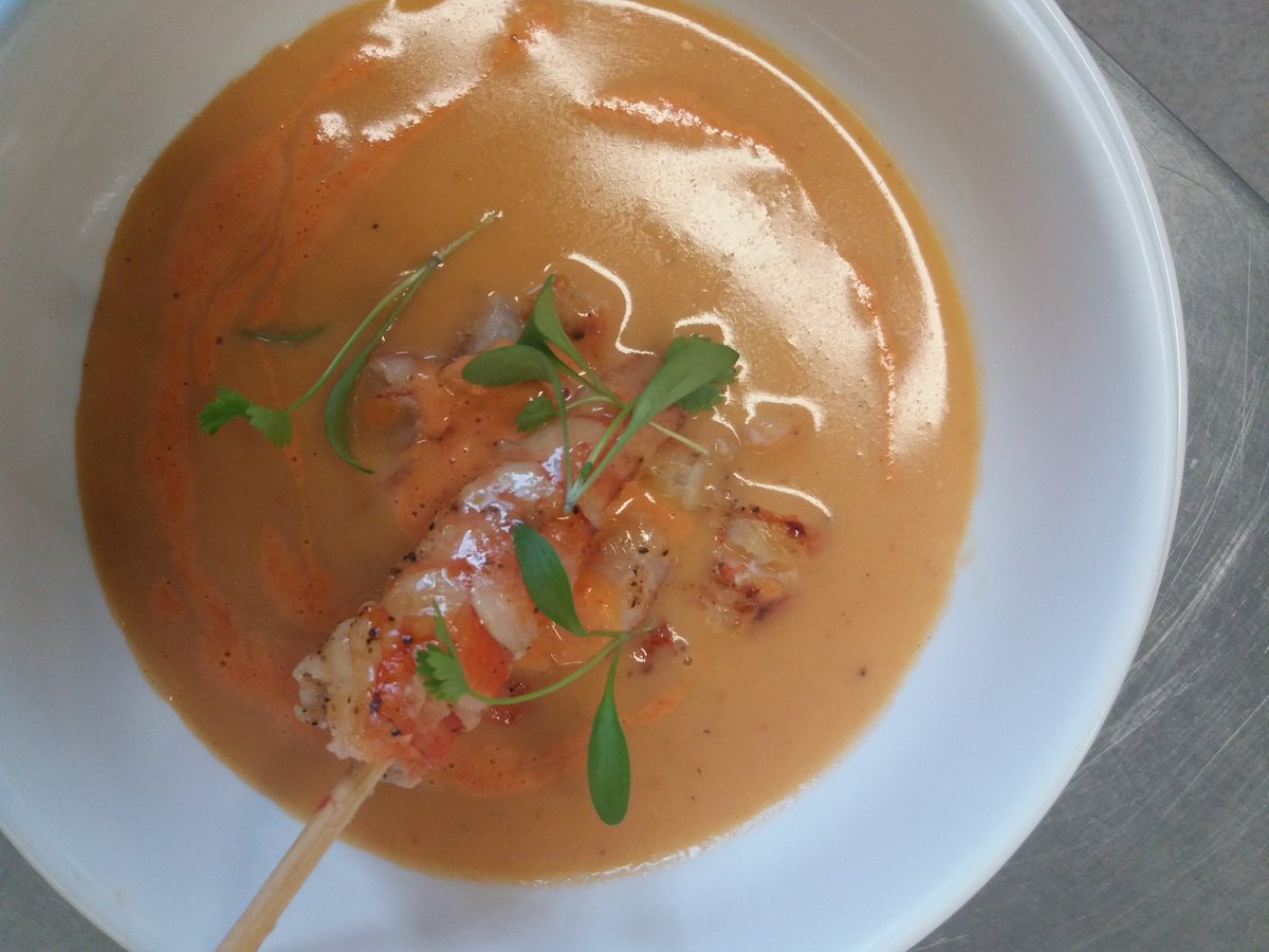 andysmithchef's tweet photo. Prawn bisque and rouille. @fcot #level3chefs Memories..
@ArtichokeChef https://t.co/Ll45ZkX9kr