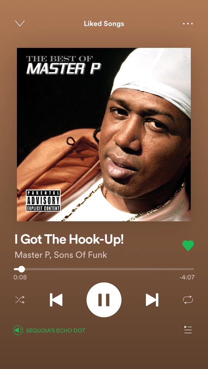 prettybrown412's tweet image. Been blasting this the last few days 🤷🏾‍♀️#igotthehookup #MasterP #childhoodmemories