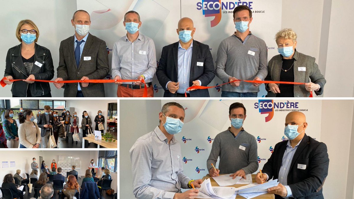 secondere's tweet photo. Second’ère c’est lancé ! 18 structures vont échanger et statuer sur différentes thématiques.

👉Adhérer à Second’ère c’est entrer dans un réseau d’expert autour de l’#innovation, de la #RD, de l’#EcoConception, du #design &amp; de la #formation.
#SecondEre #InaugurationSecondere https://t.co/JsSMd0Wz1j