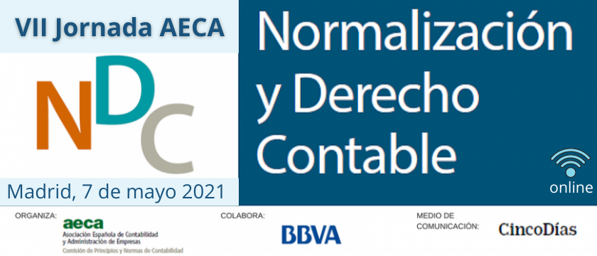 asociacionAECA's tweet photo. 🔴vuelve la Jornada AECA sobre #Normalización y #DerechoContable, con su séptima edición💪👏
🗓️7 mayo 2021
💻#online
✍️https://t.co/C1zTOOu5Ki https://t.co/BE8VZ4gy4z